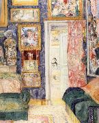 James Ensor The Artist-s Studio oil on canvas